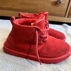 ugg lace up shoe